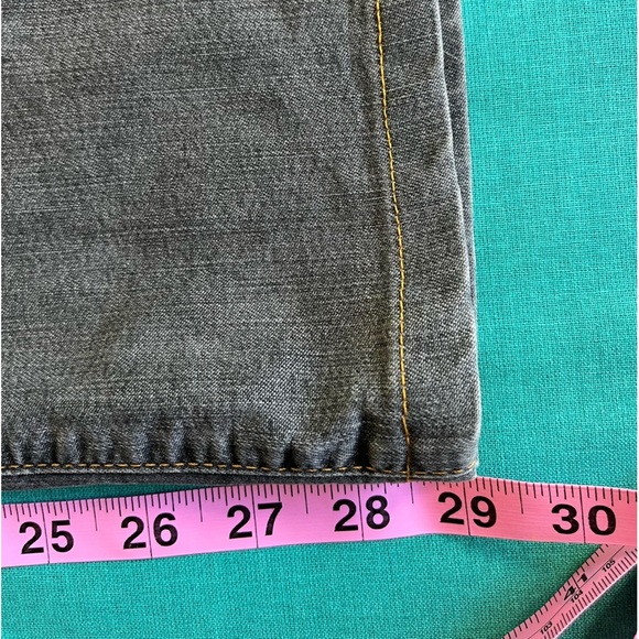 AJ ARMANI JEANS Women’s Size 30 Comfort Fit / Flared /Charcoal Gray Jeans. - Picture 8 of 9